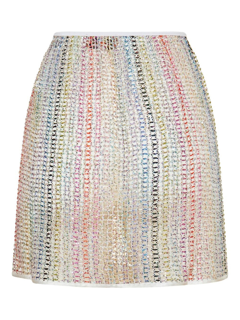 Missoni sequin-striped skirt outlook