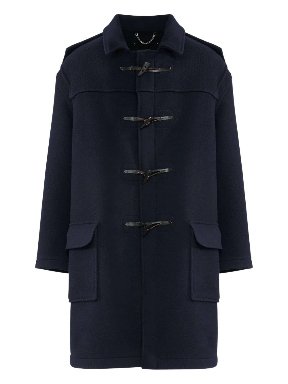 wool duffle coat - 1