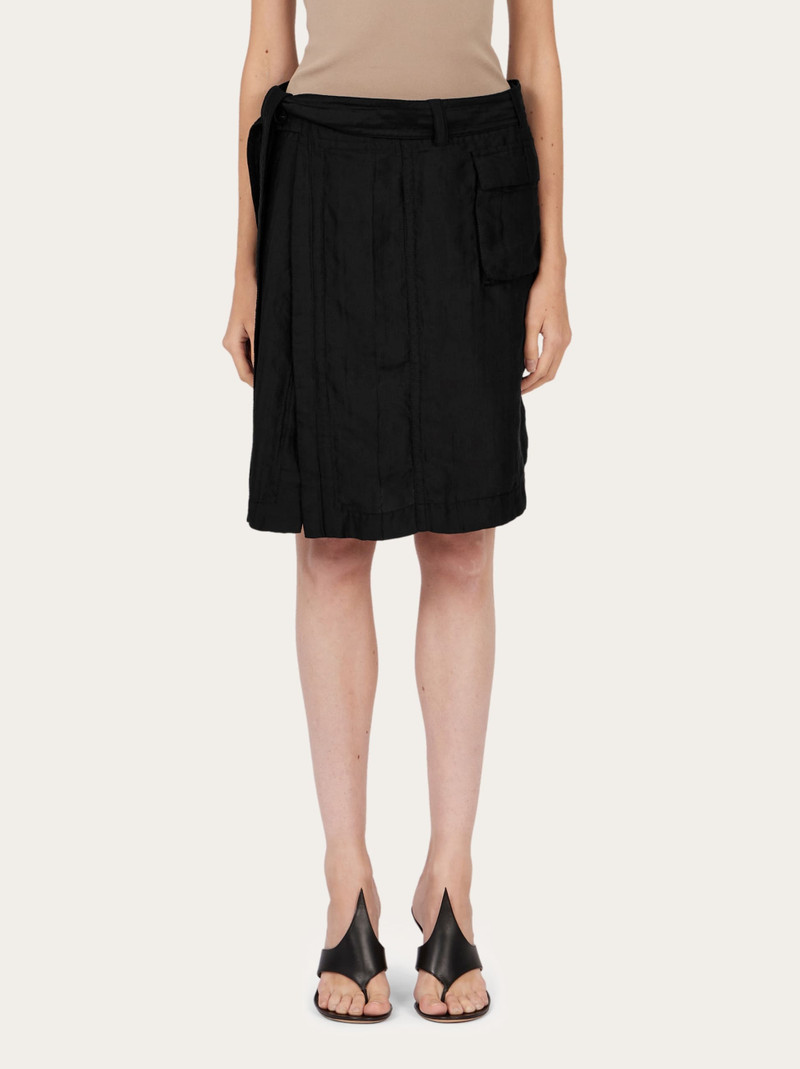 FERRAGAMO Wrap skirt outlook
