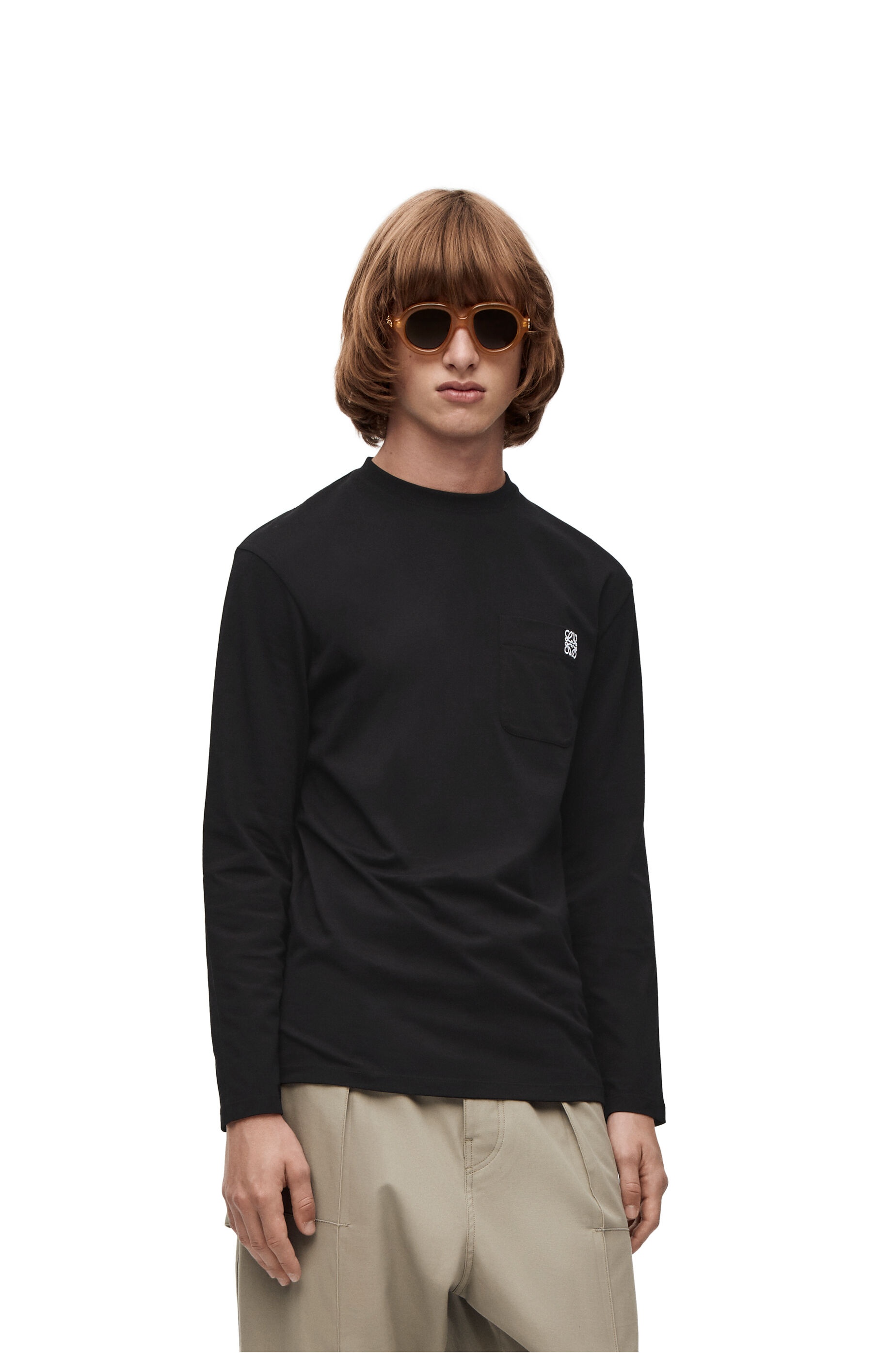 Anagram long sleeve T-shirt in cotton - 3
