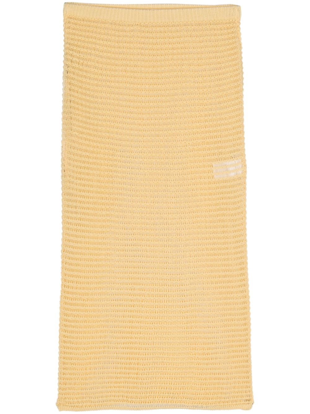 Moon open-knit skirt - 1