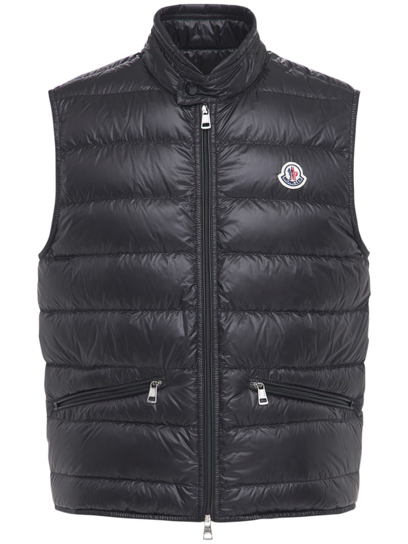 Gui quilted nylon down vest - 1