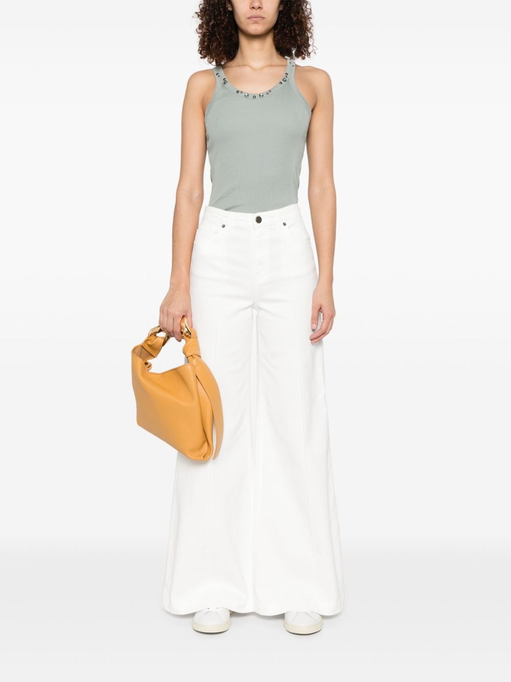 embellished tank top - 2