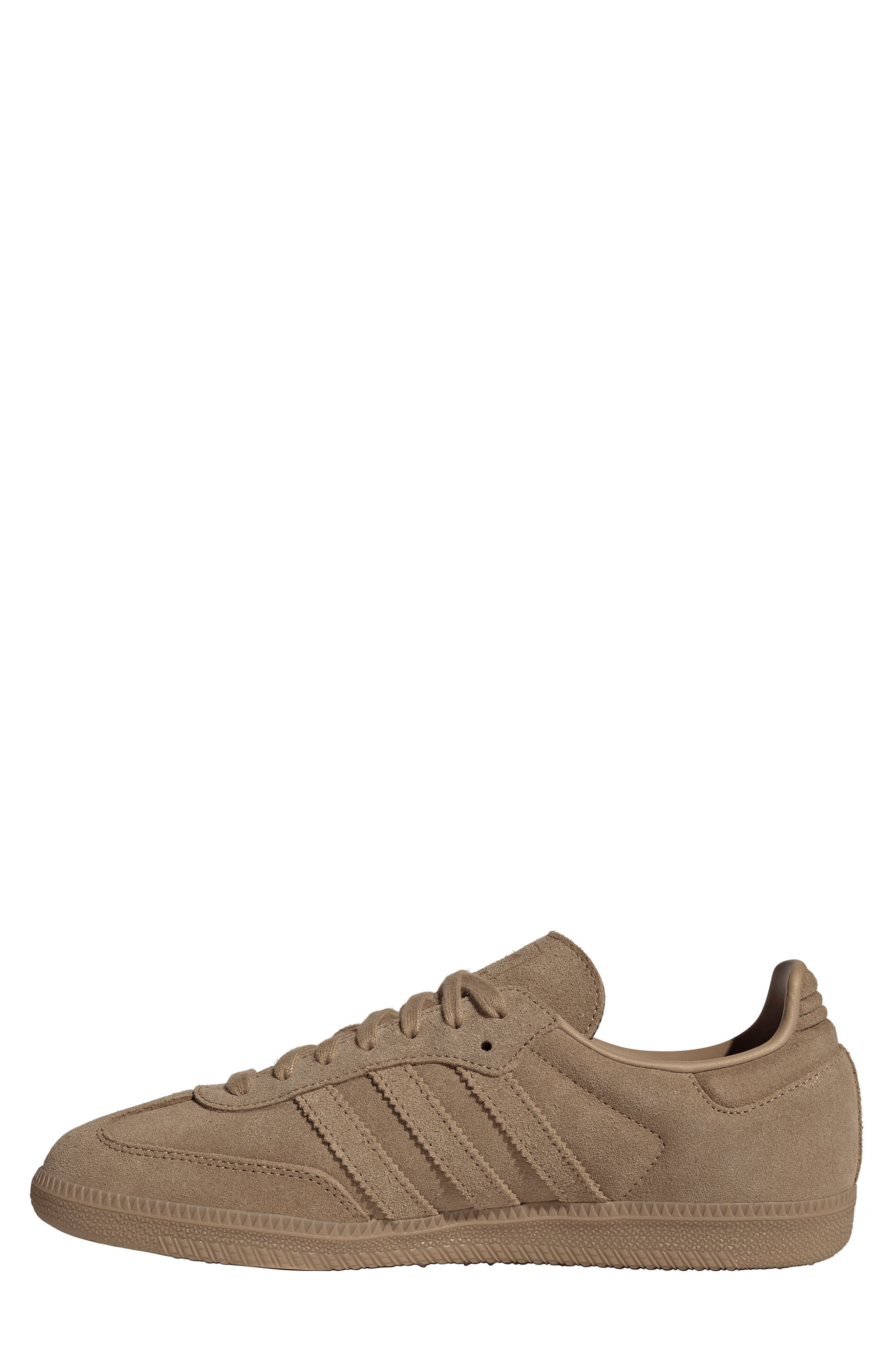 adidas Samba OG Sneaker in Cardboard/Sand/Gold at Nordstrom - 6