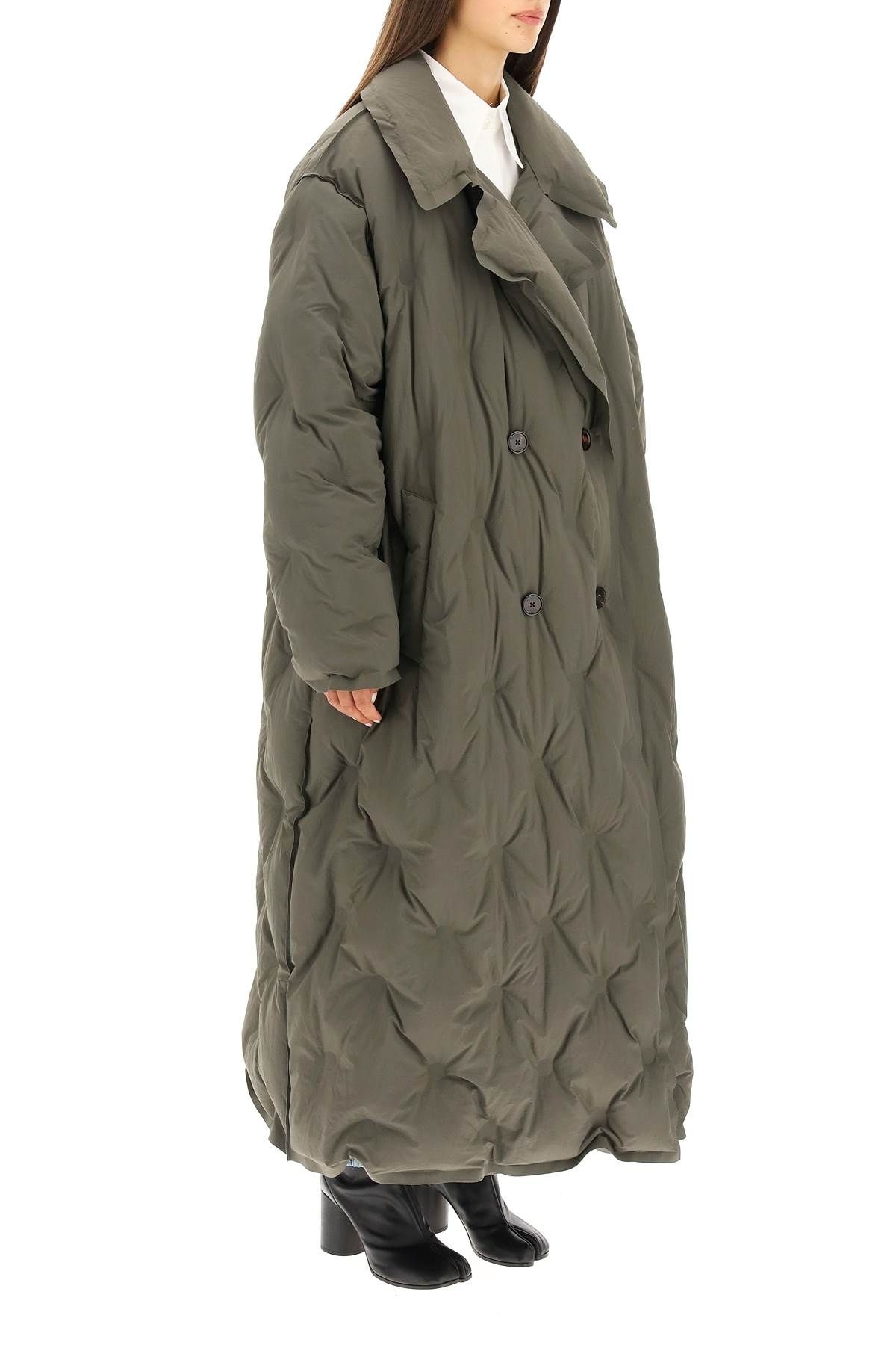 LONG GLAM SLAM NYLON DOWN JACKET - 3