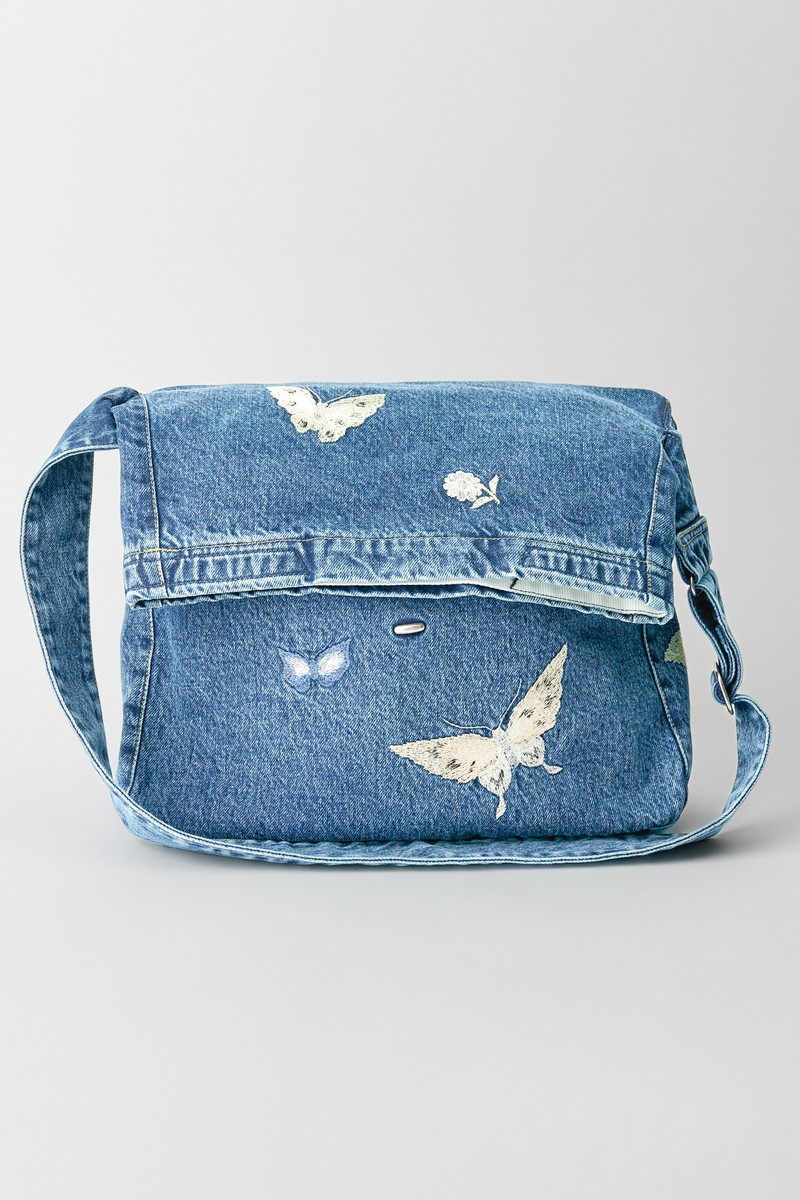 Sling Bag Indigo Butterfly 1