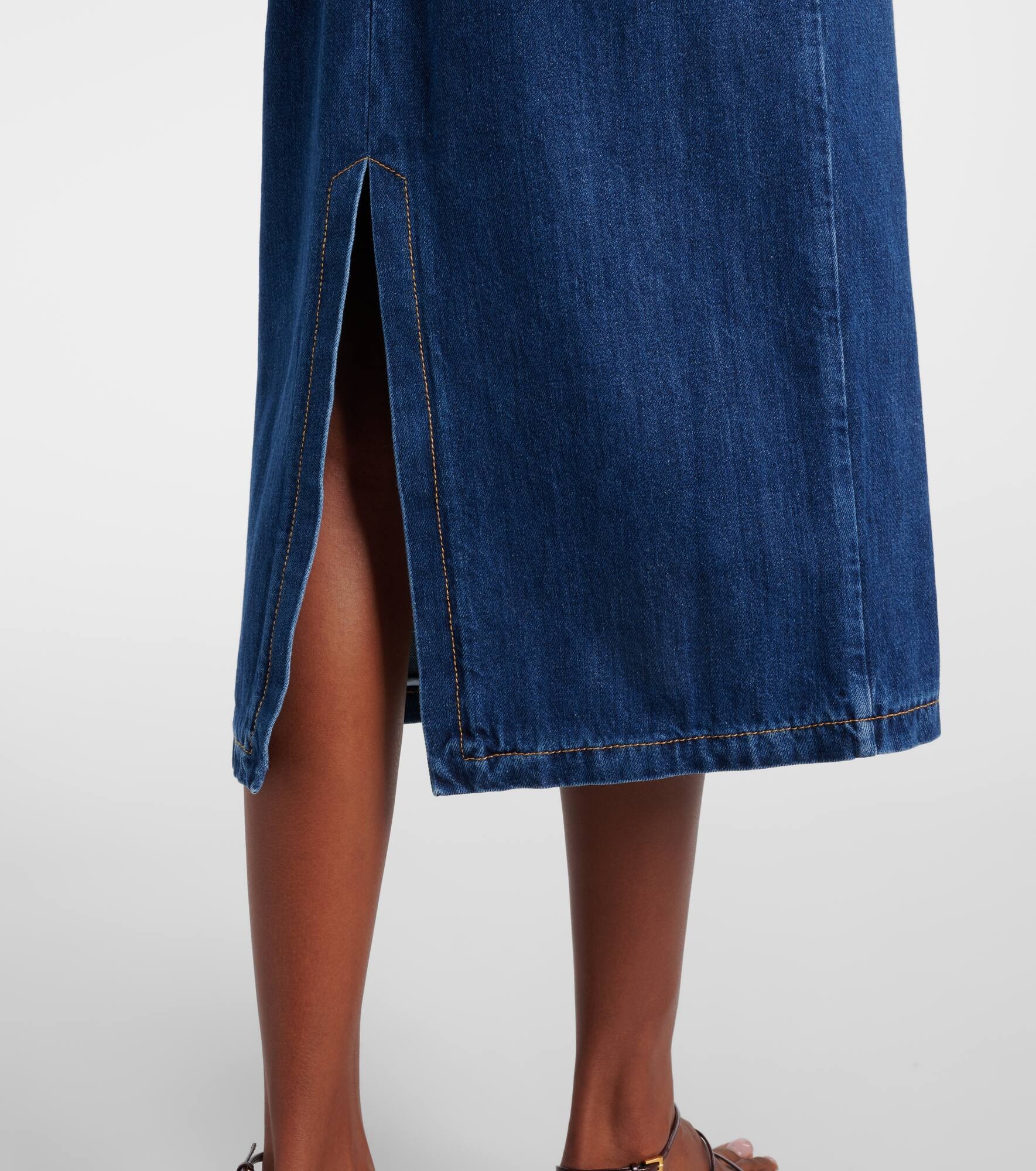 Denim corset dress - 5