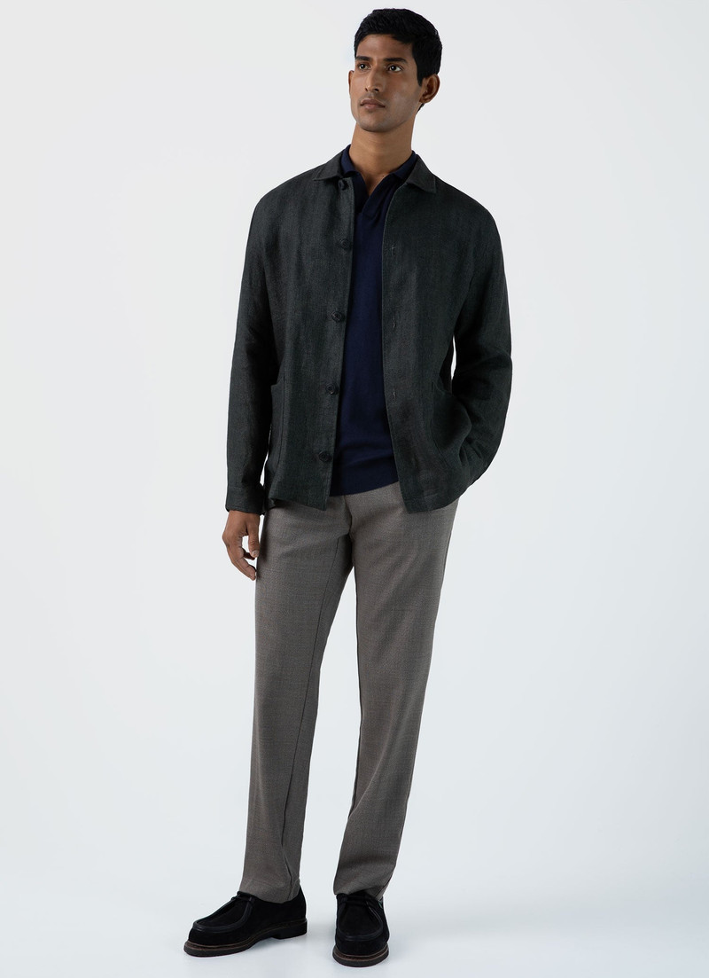 Sunspel Hopsack Twin Pocket Jacket outlook