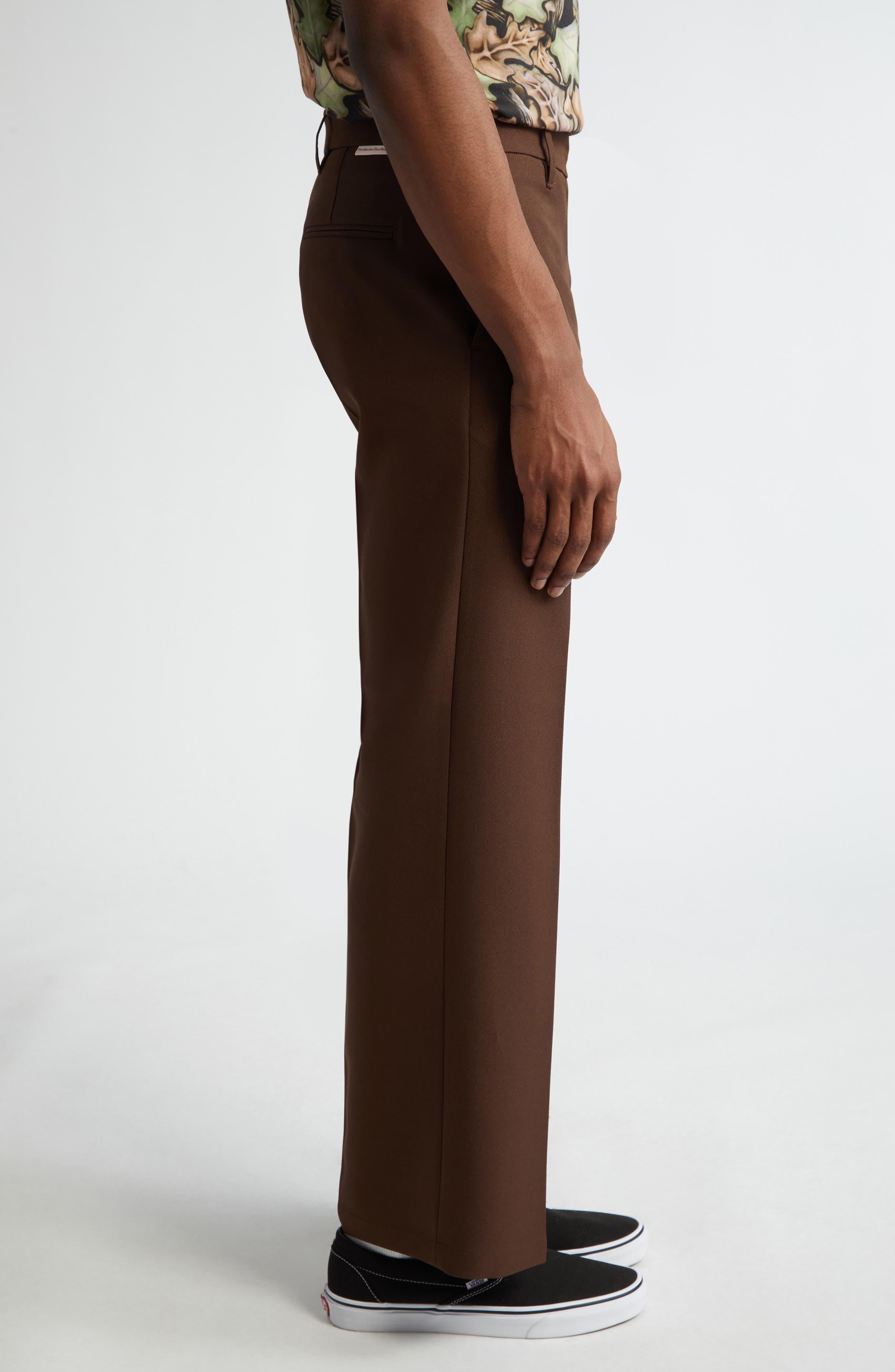 STOCKHOLM SURFBOARD CLUB Sune Bootcut Pants in Brown at Nordstrom - 4