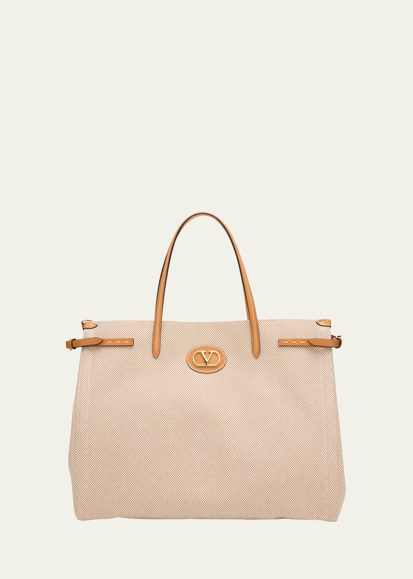 Antibes Large Canvas Tote Bag - 1