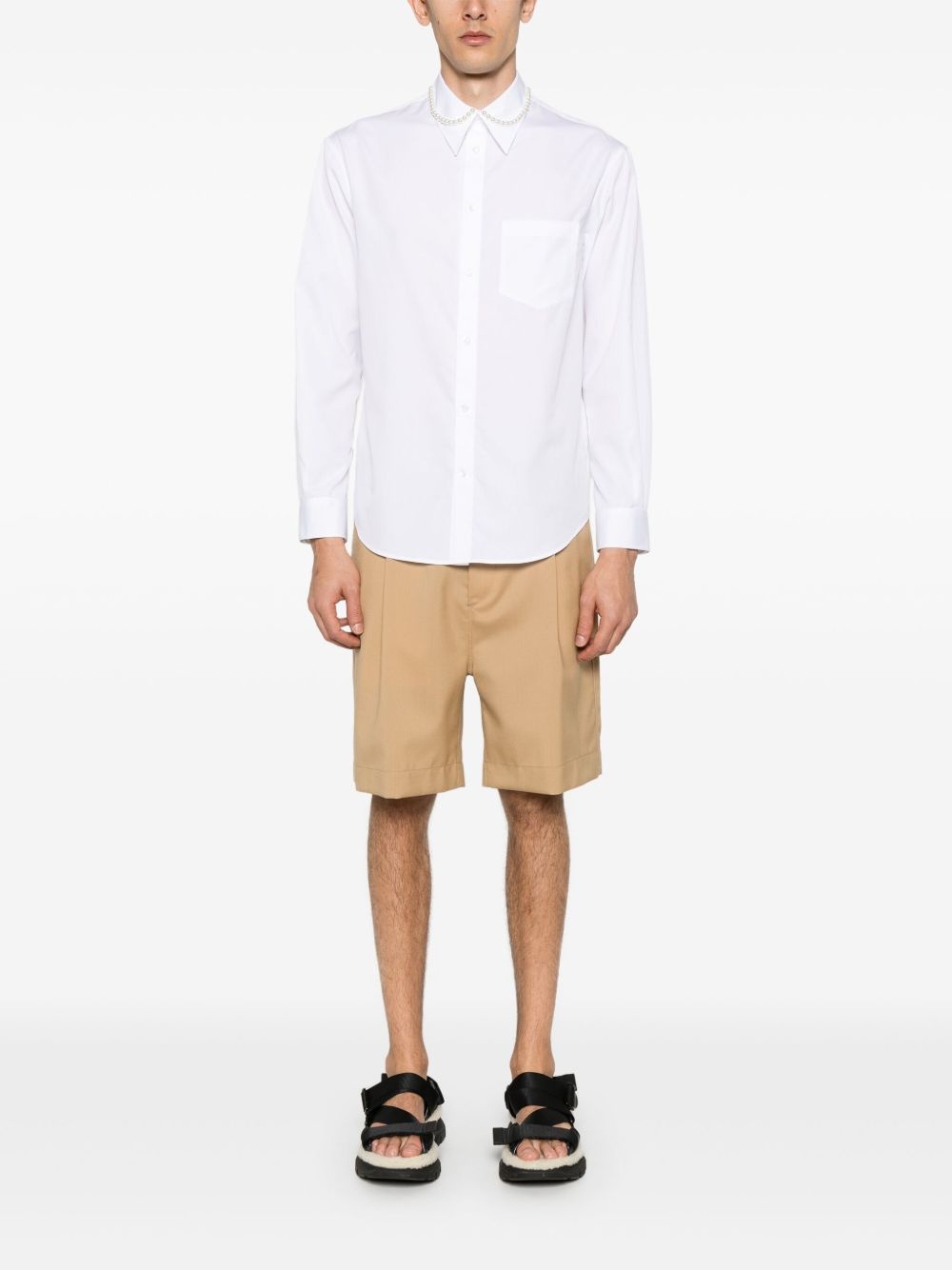 virgin-wool shorts - 2