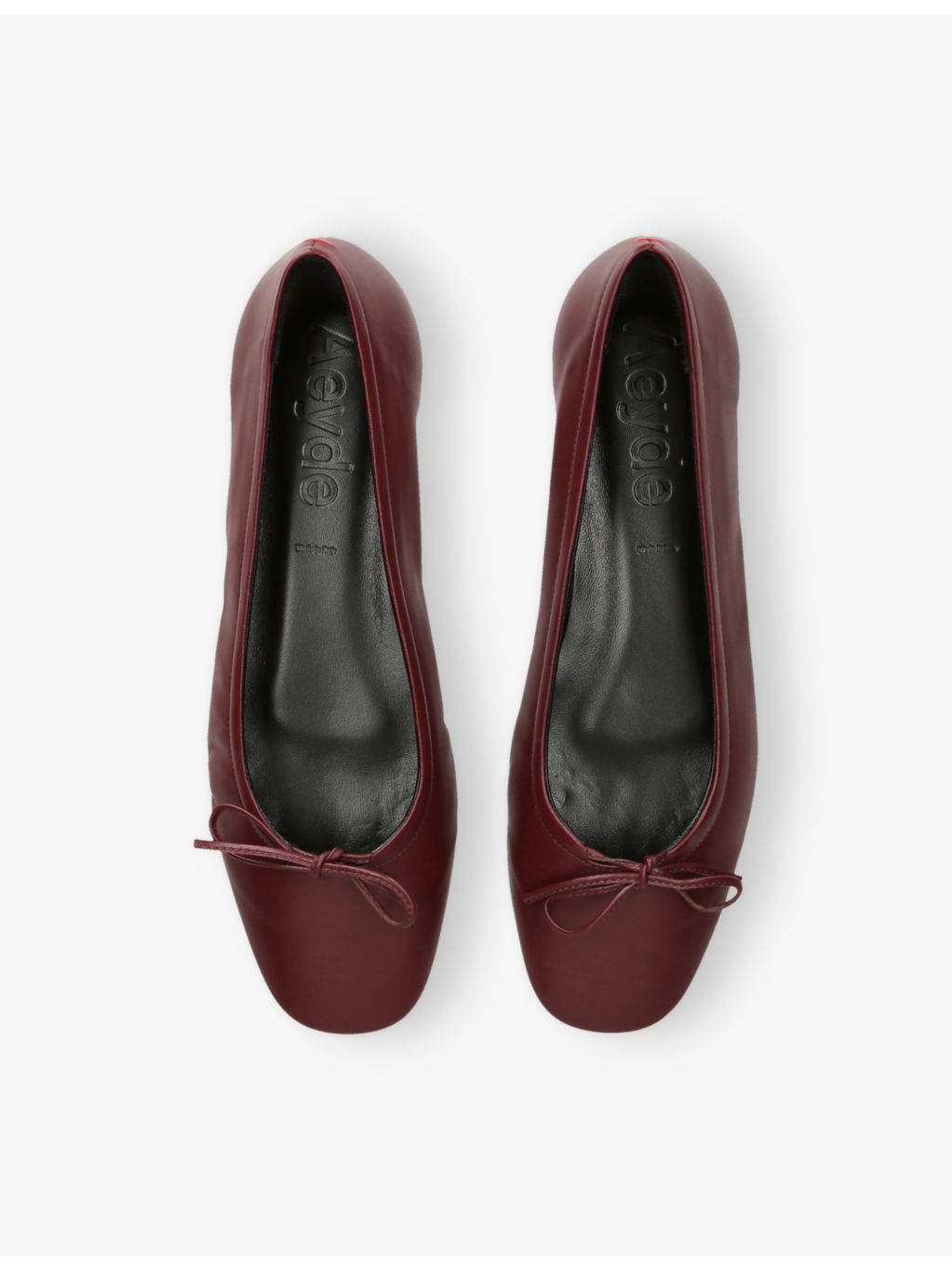 Delfina Leather Ballet Flats - 2