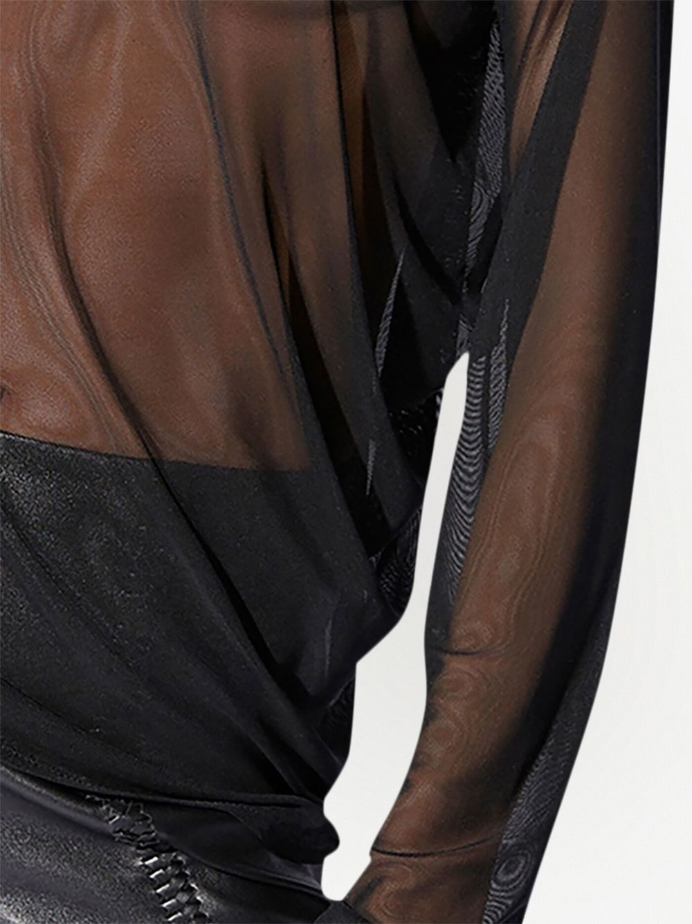 Lei mesh turtleneck top - 5