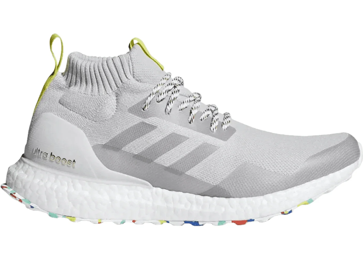 adidas Ultraboost 중간 다색 백색 - 1