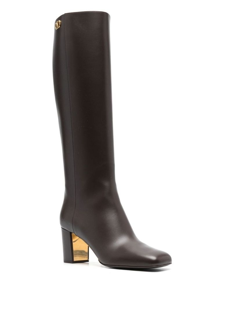 VLogo knee-high boots - 2