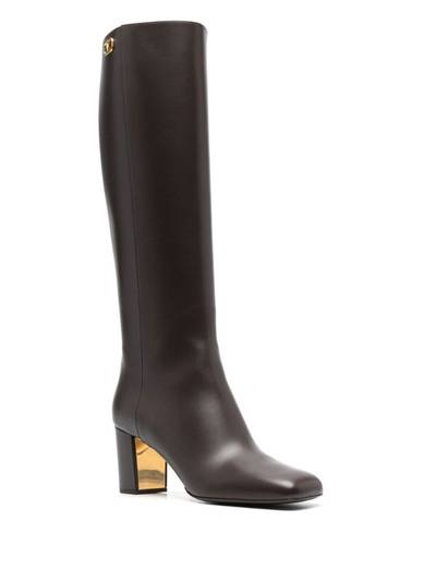 Valentino VLogo knee-high boots outlook