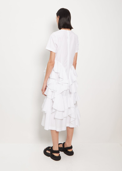 Comme des Garçons Comme des Garçons Cotton Ruffle S/S Dress outlook