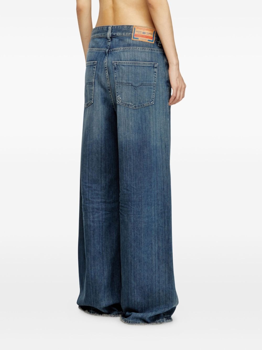 1996 D-Sire wide-leg denim jeans - 4