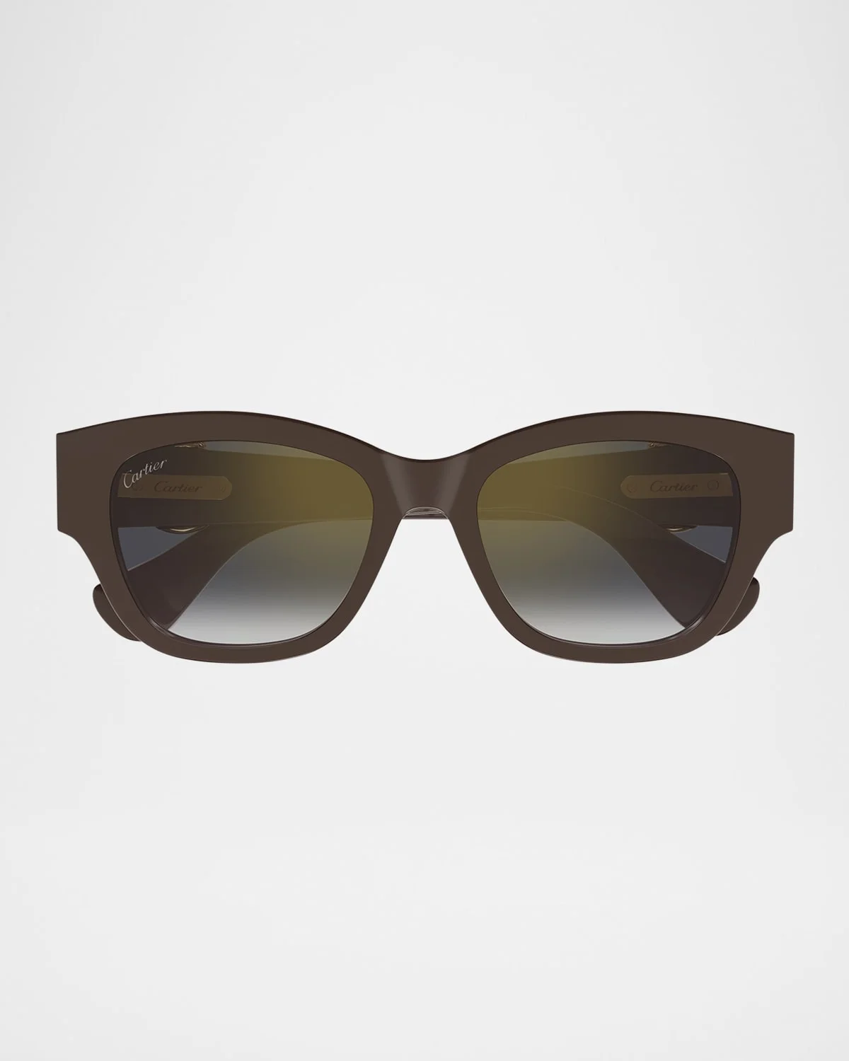 Acetate Rectangle Sunglasses - 1