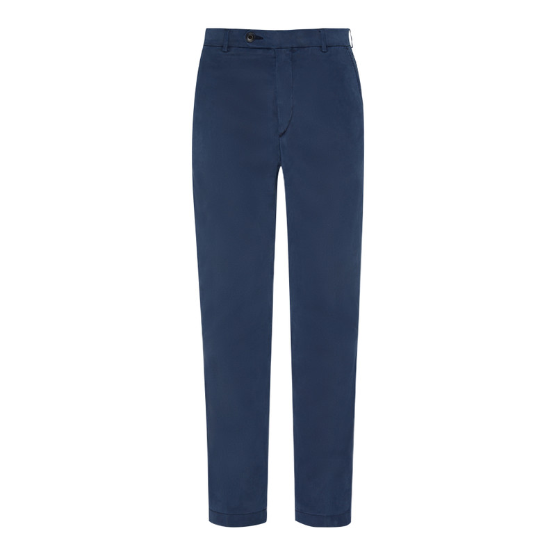 Men Tencel Cotton Chino Pants Solid - 1