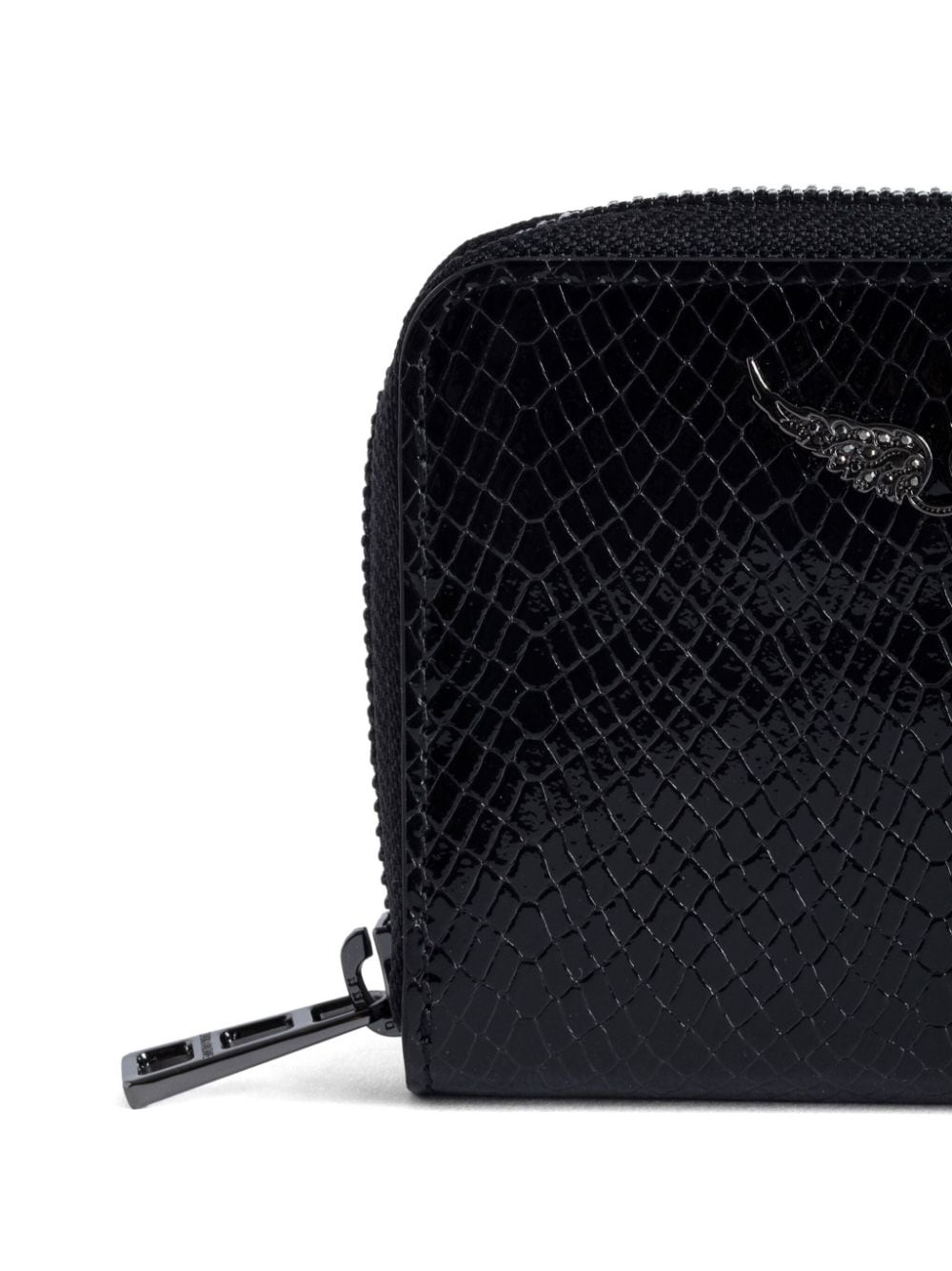 mini ZV crocodile-effect wallet - 4