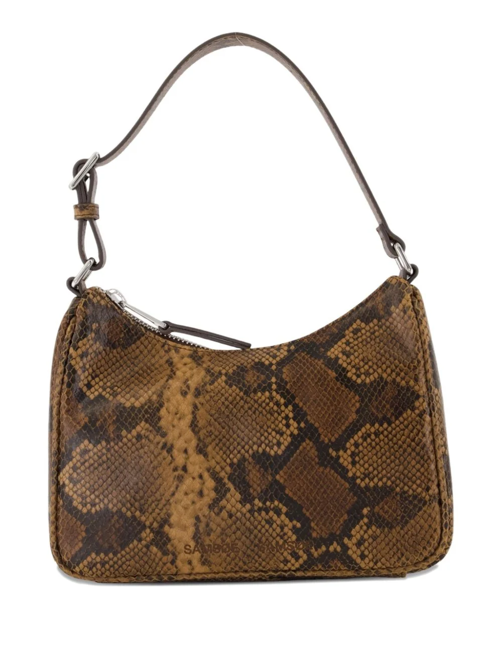 Sacima snakeskin-effect shoulder bag - 1