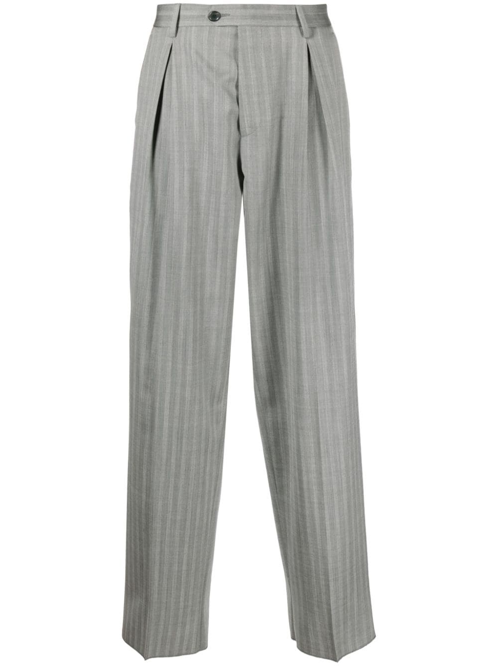 tailored virgin wool trousers - 1