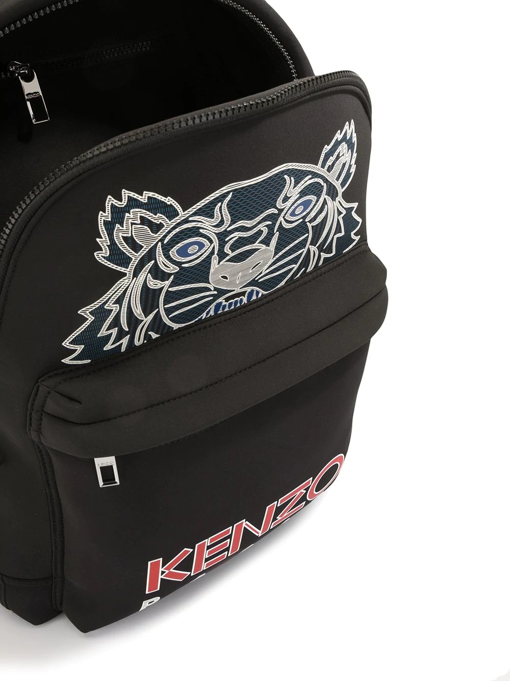 logo-embroidered backpack - 5