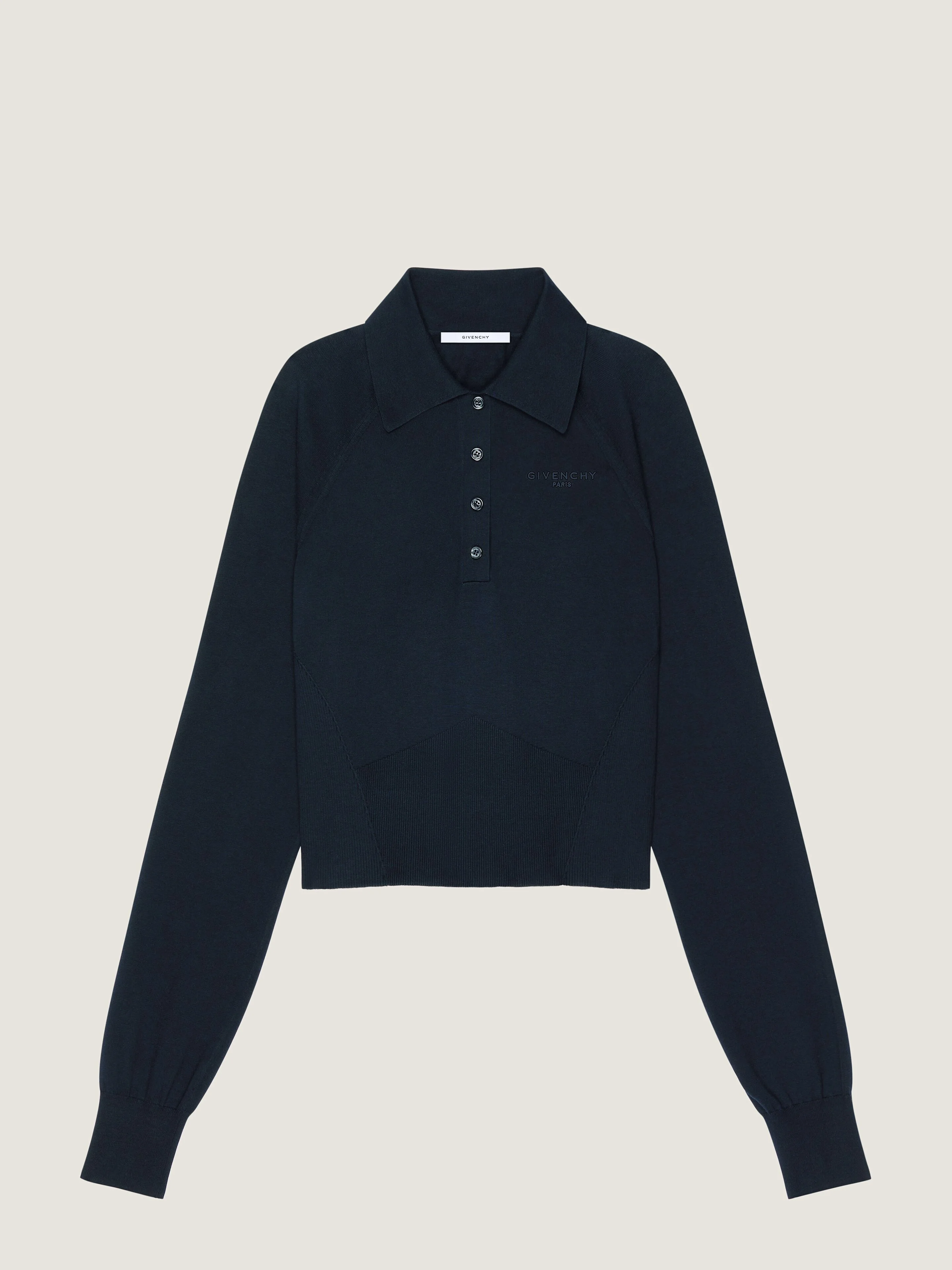 POLO IN COTTON AND SILK - 1