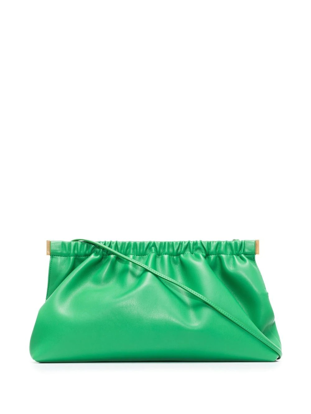 The Bar vegan-leather clutch bag - 1