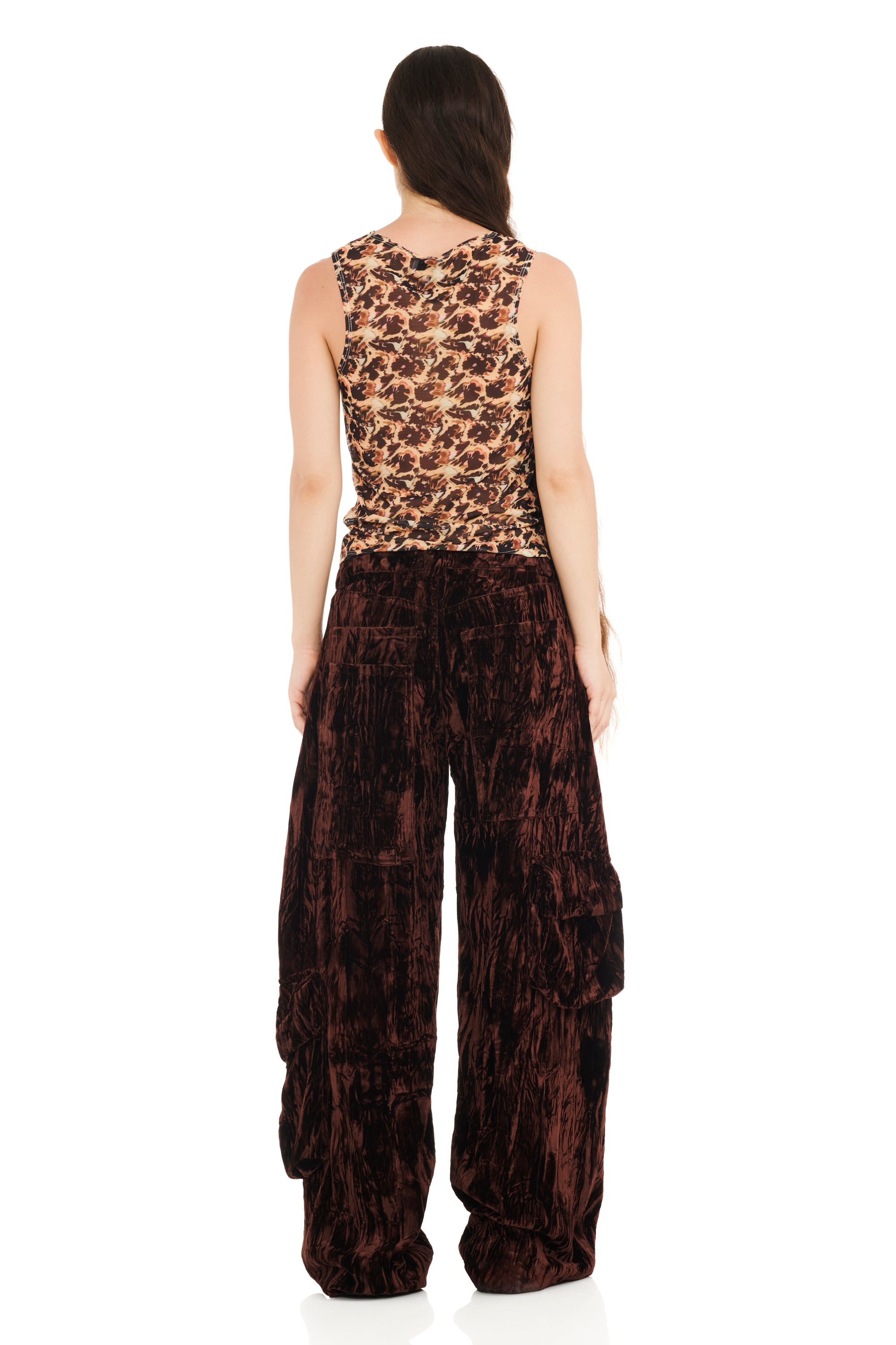 EARTH VELVET LAWN CARGO PANT - 6