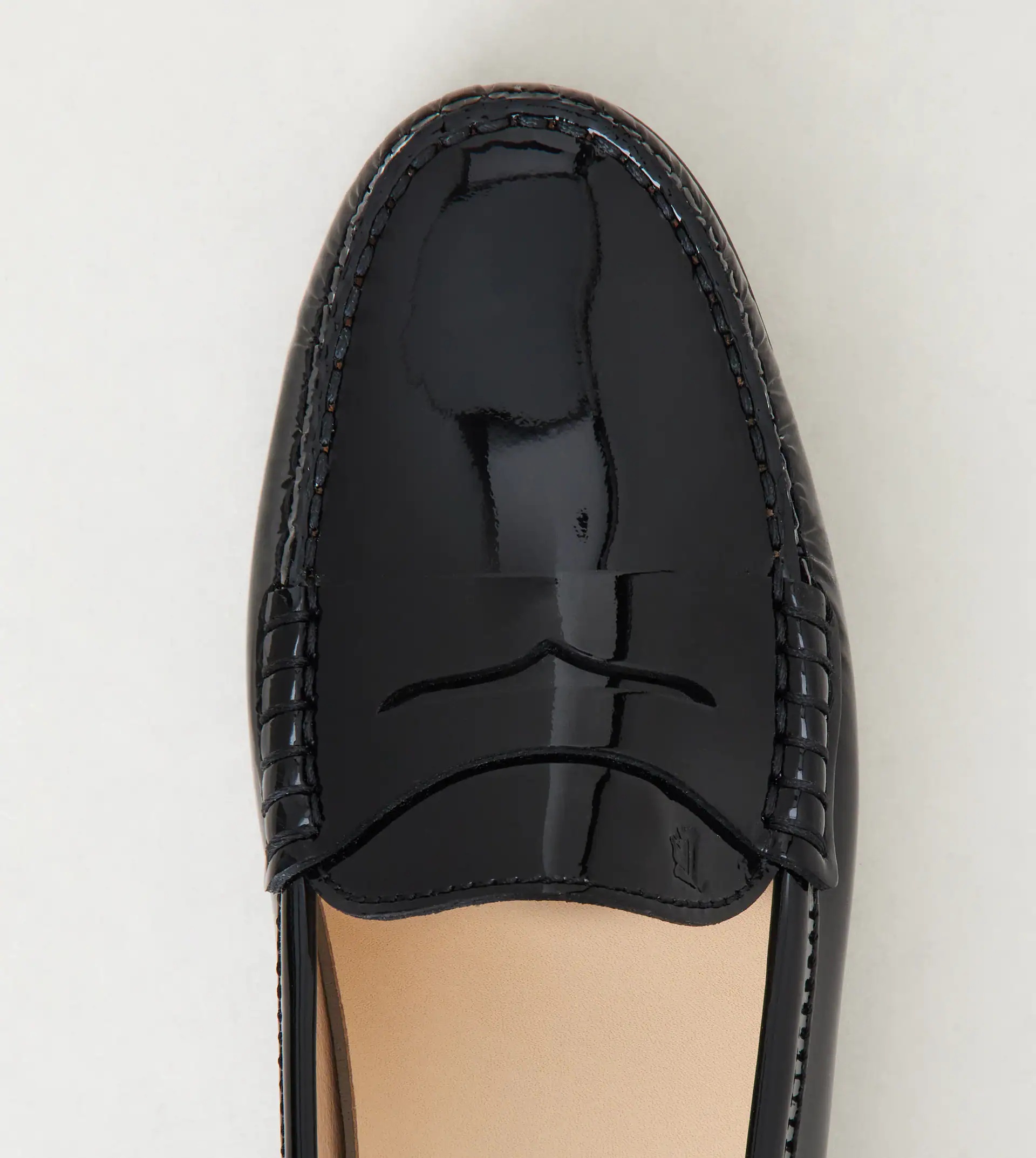 CITY GOMMINO DRIVING SHOES IN PATENT LEATHER - BLACK - 3