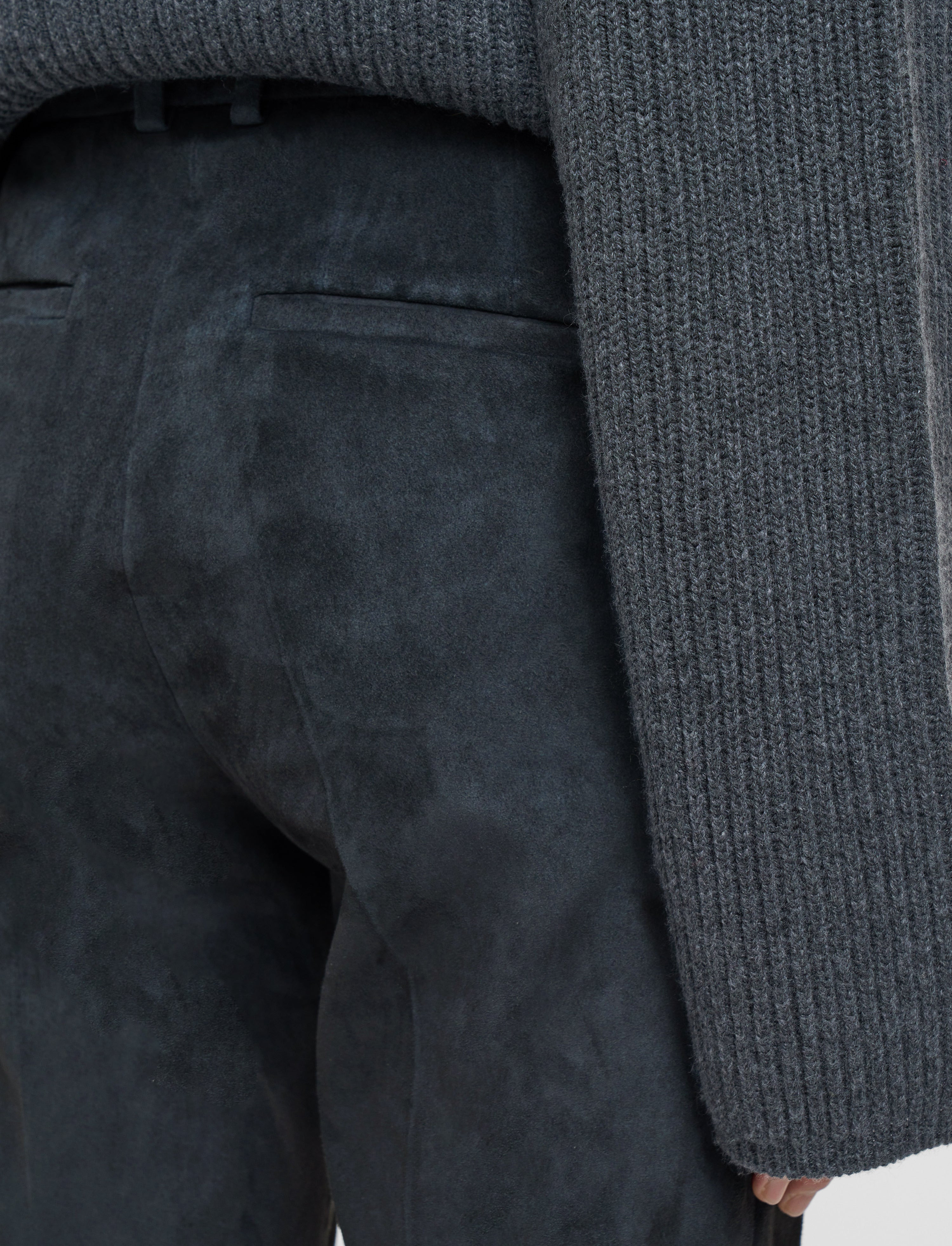 Coleman Suede Stretch Trousers - 4