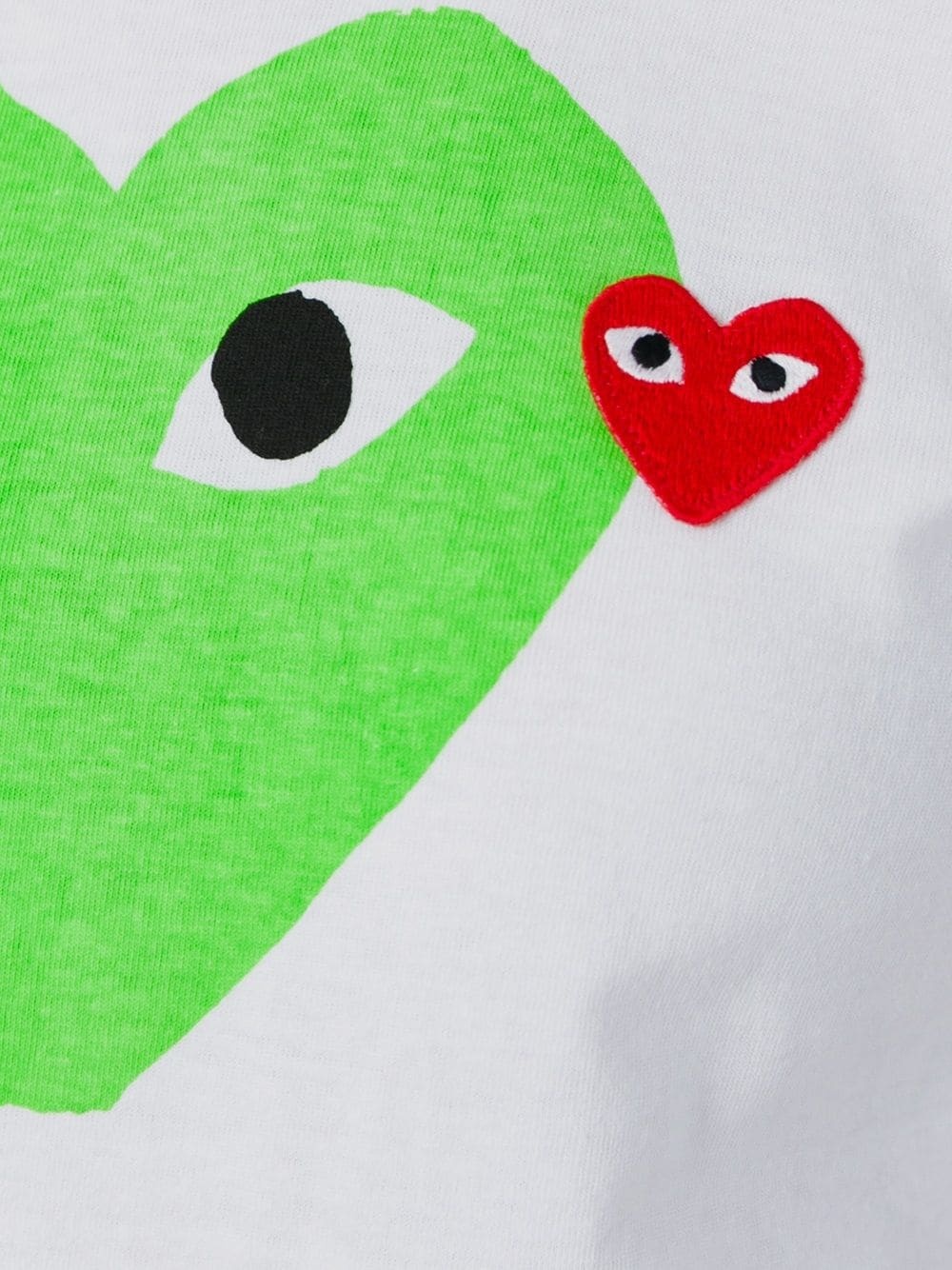 heart print T-shirt - 5