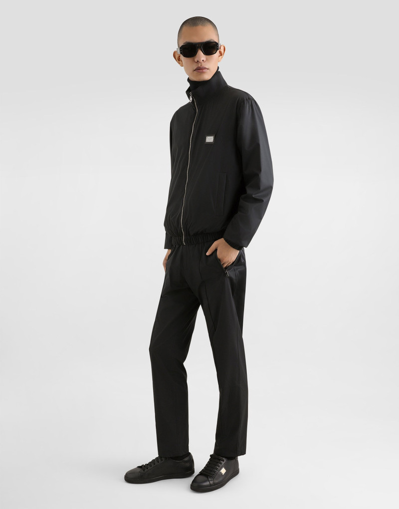 Dolce & Gabbana Light nylon jacket with branded tag outlook