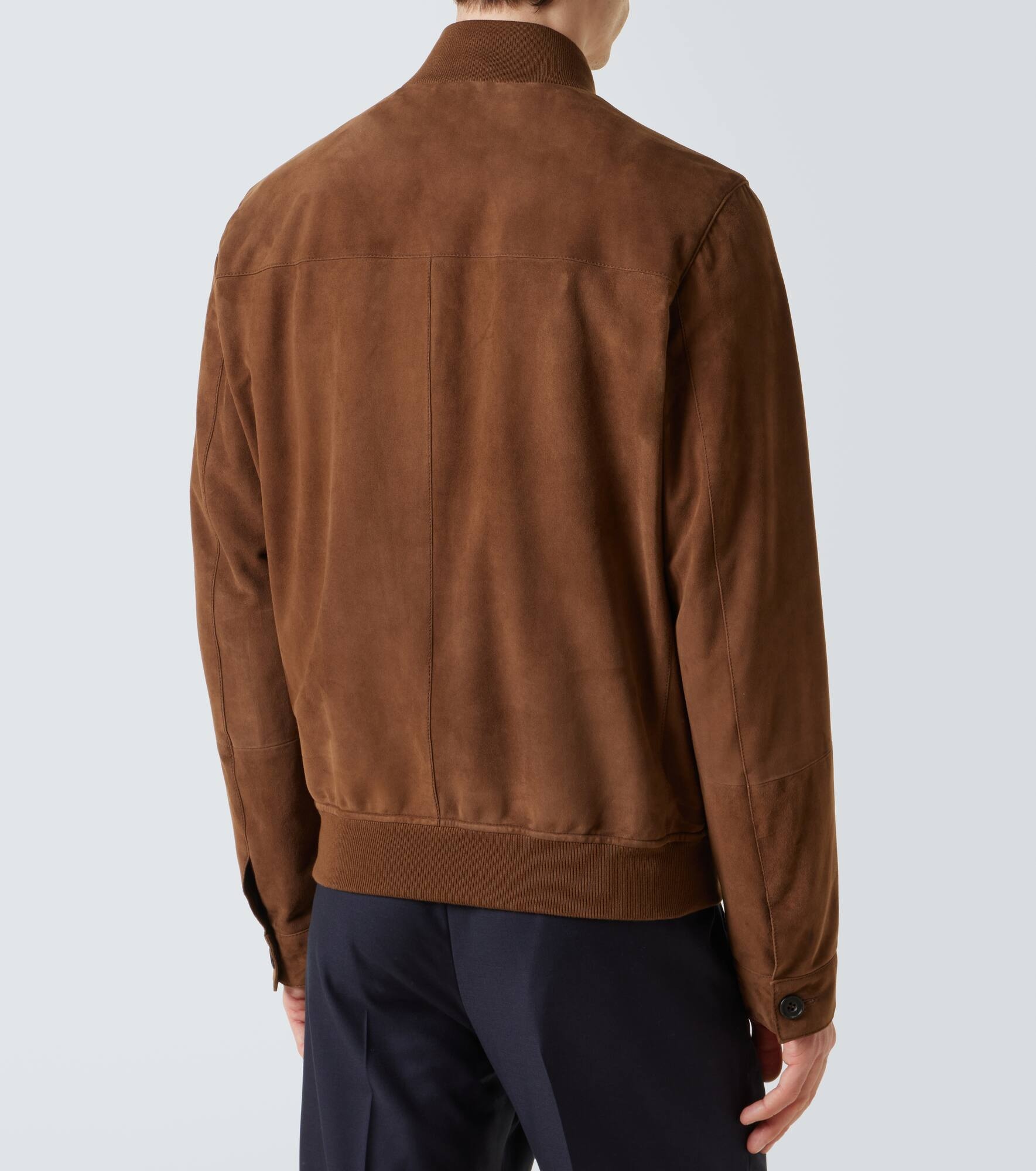 Suede bomber jacket - 4