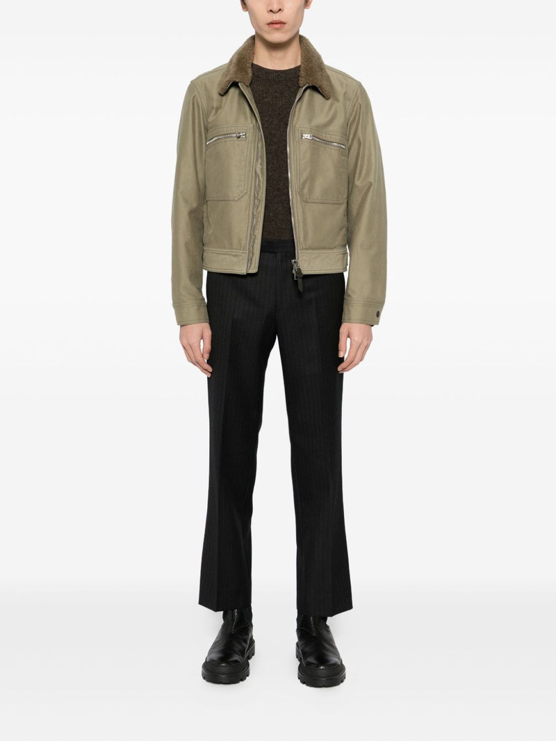 AURALEE striped trousers outlook