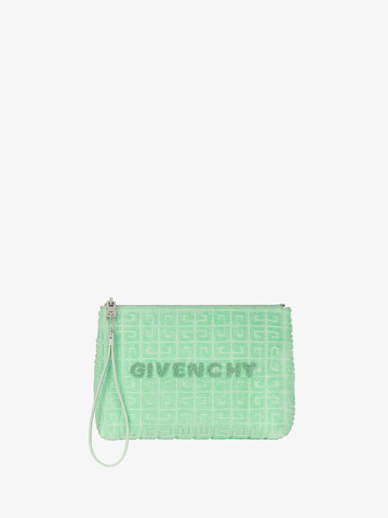 GIVENCHY TRAVEL POUCH IN 4G COTTON TOWELLING 1