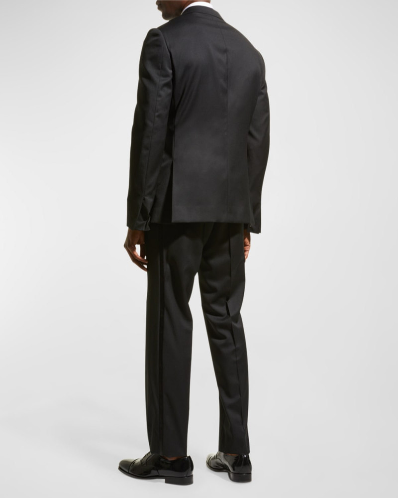 Men's Satin-Lapel Tuxedo Suit 3