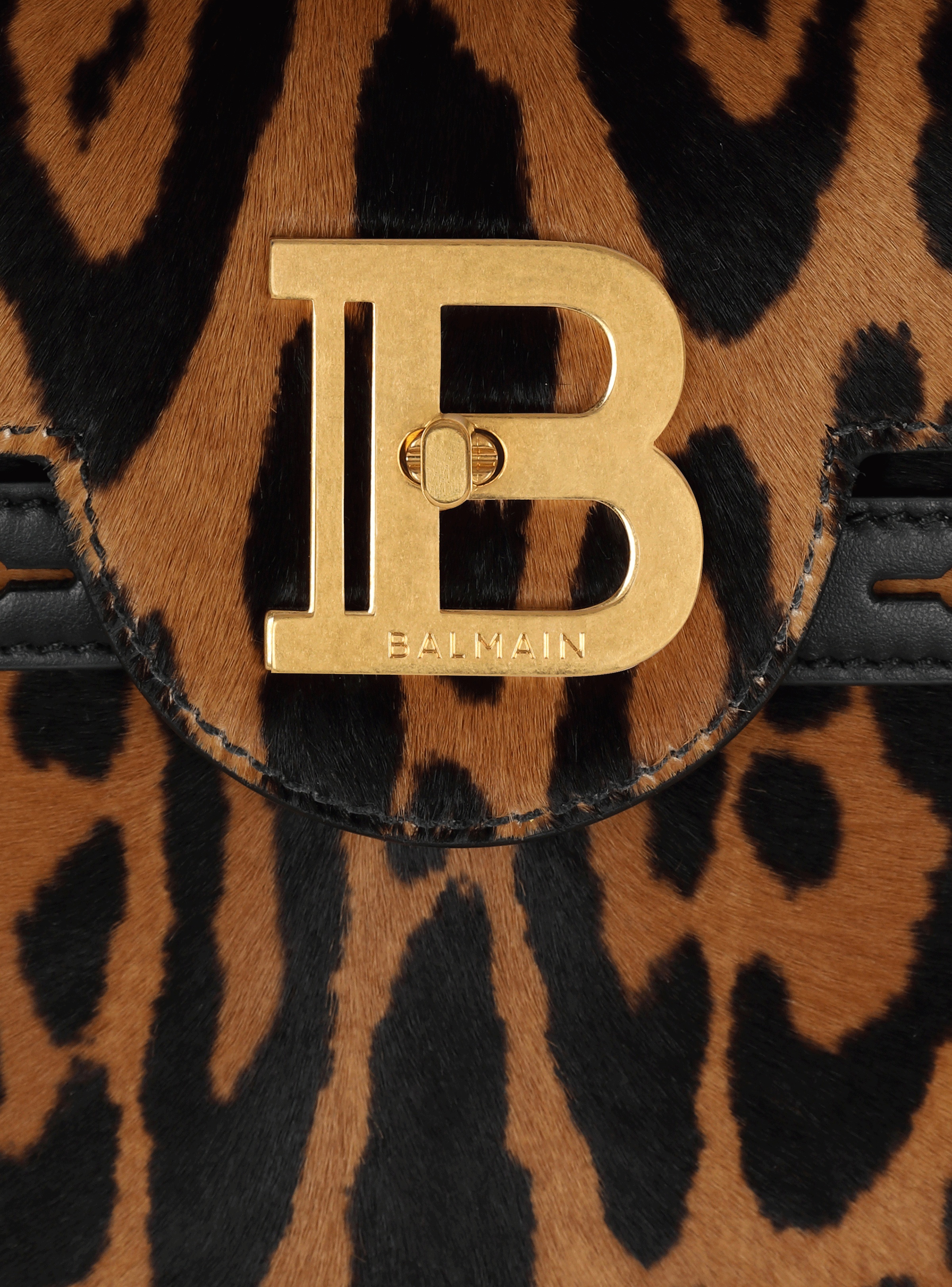 B-Buzz 23 bag in leopard-effect leather - 6