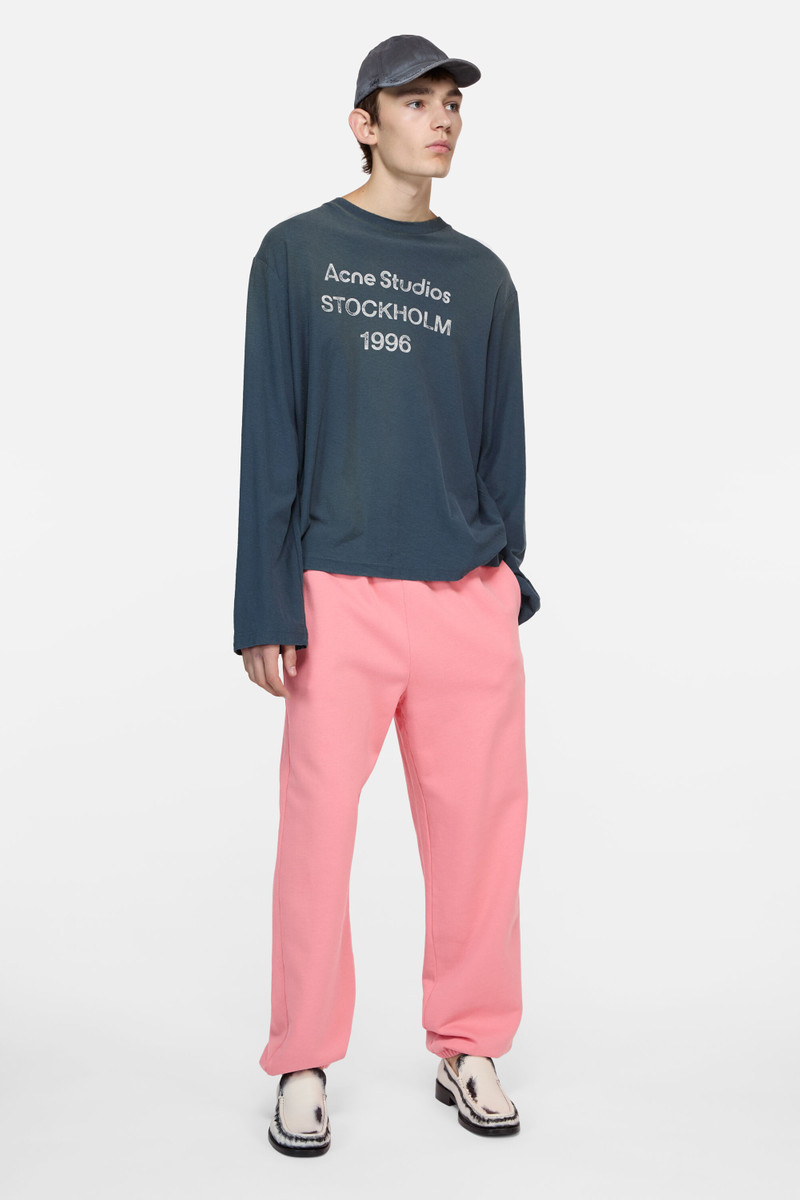 Acne Studios Cotton sweatpants - Tango pink outlook