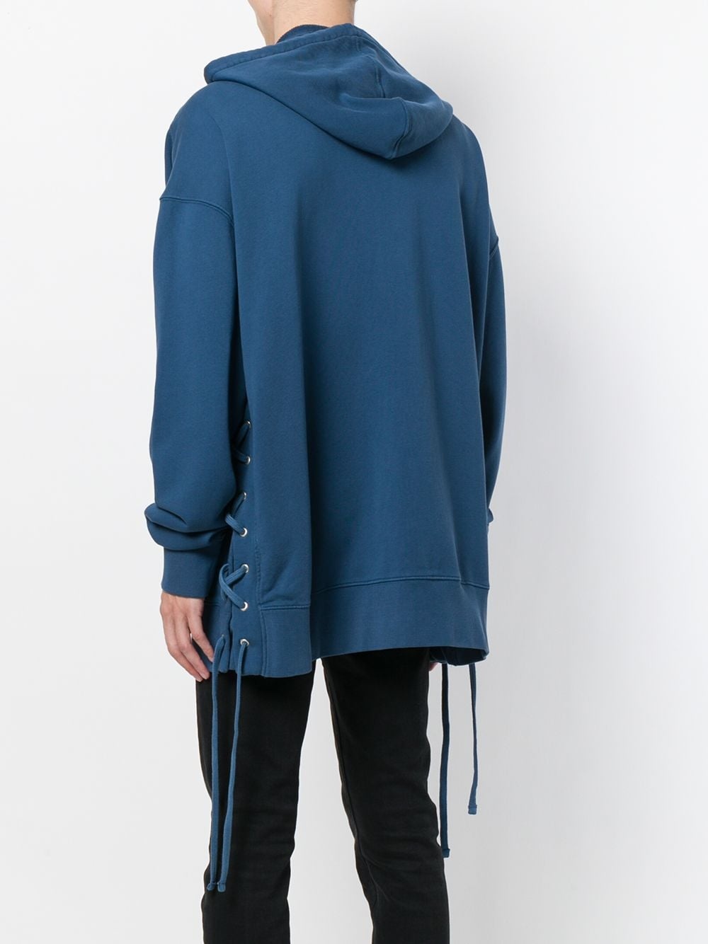 logo print hoodie - 4