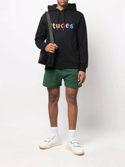 Étude logo-print cotton hoodie outlook