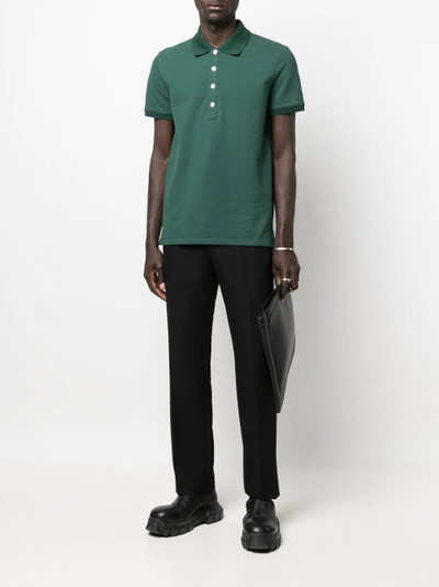 Balmain logo-embroidered polo shirt outlook