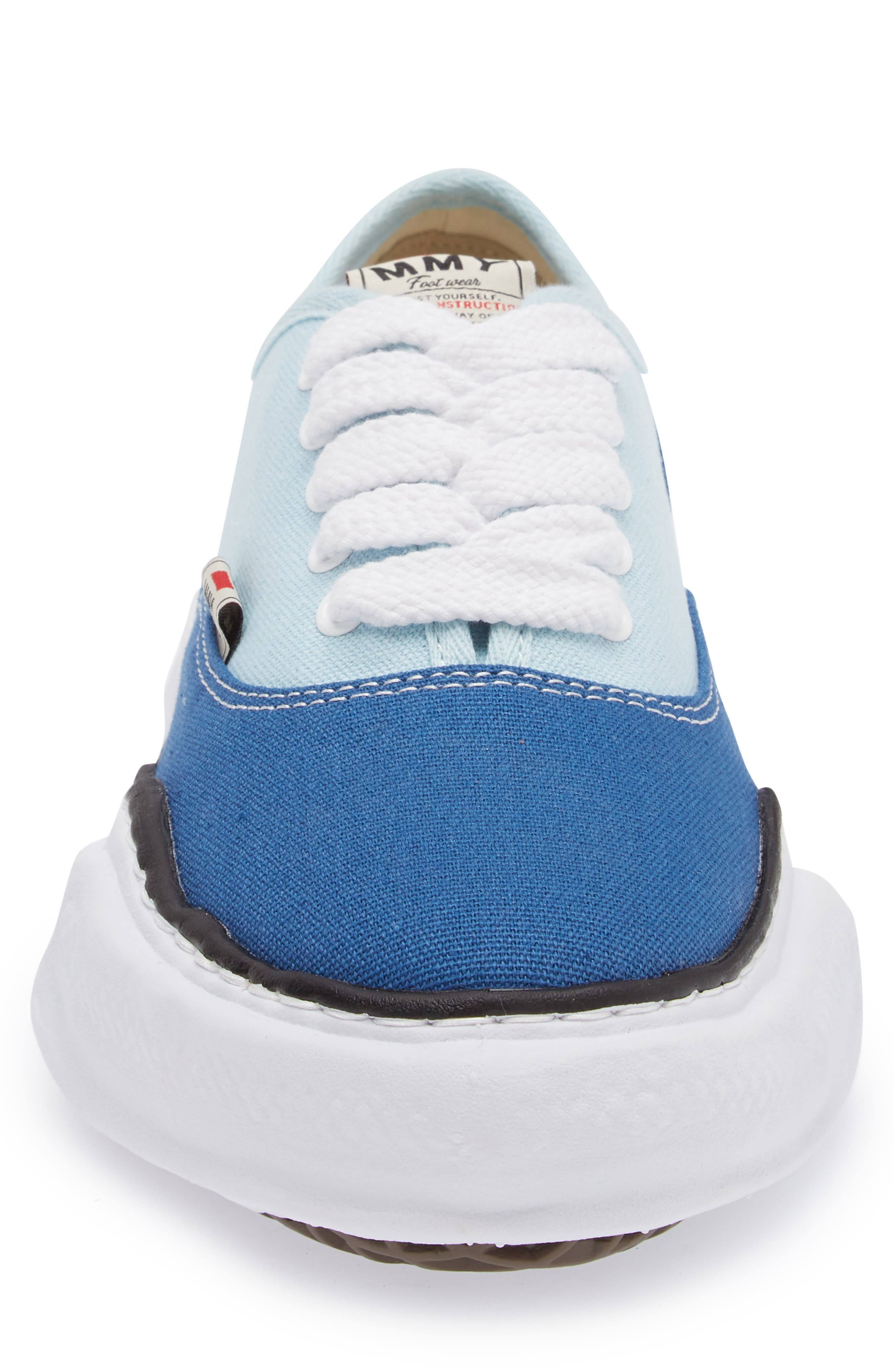Maison MIHARA YASUHIRO Baker Original Sole Canvas Sneaker (Men)
 in Blue at Nordstrom - 4