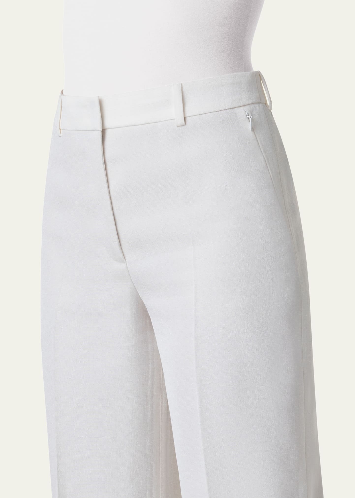 Fiora City Silk Viscose Shantung Bermuda Shorts - 5