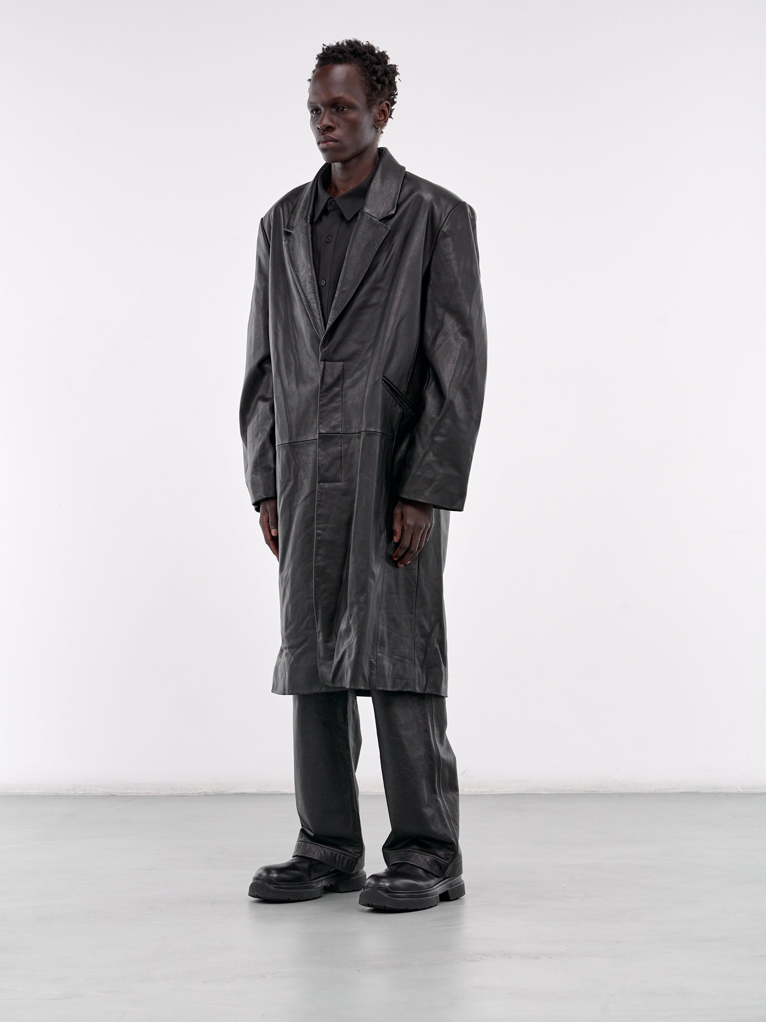 Leather Coat - 2