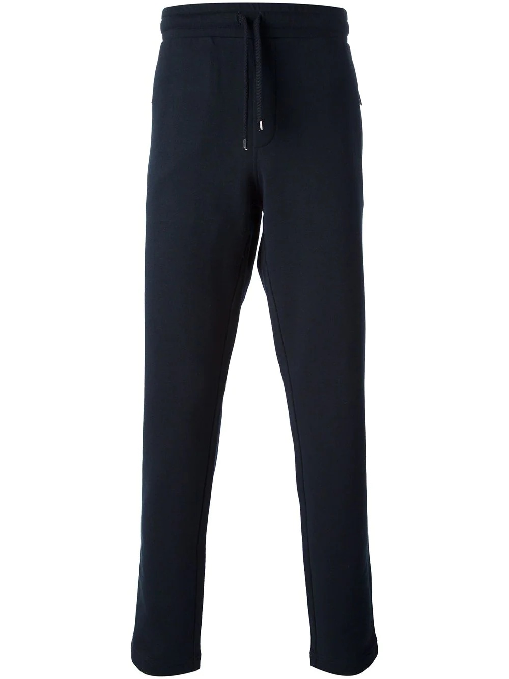 zip pocket track pants - 1