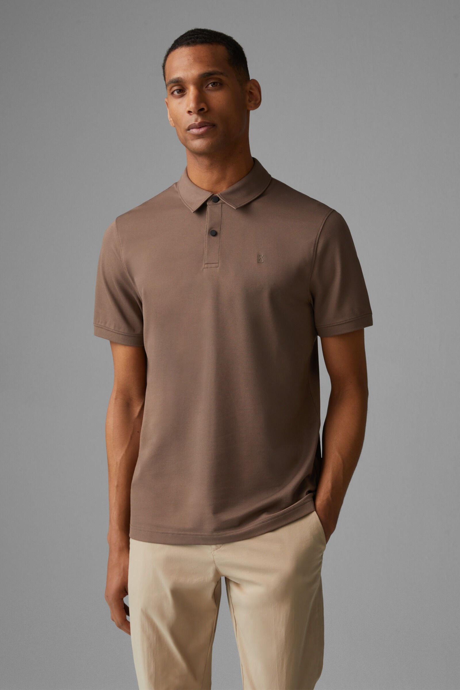 Timo Polo shirt in Brown - 2
