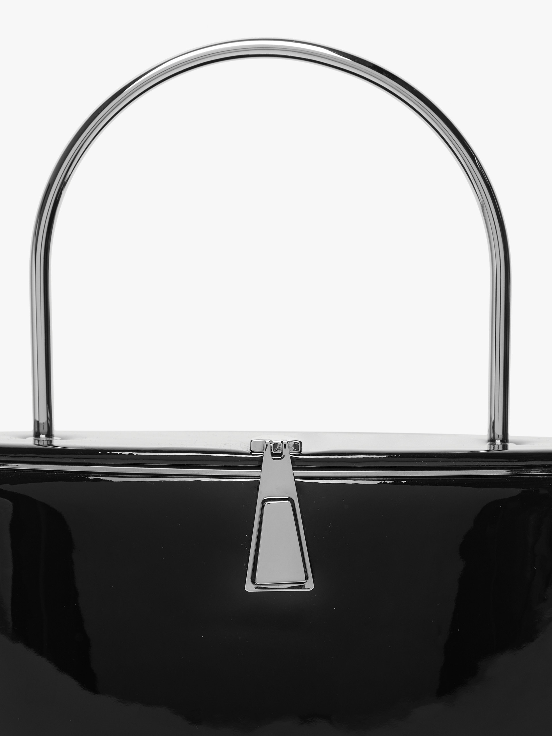 MASSA Patent-leather bucket bag - 4
